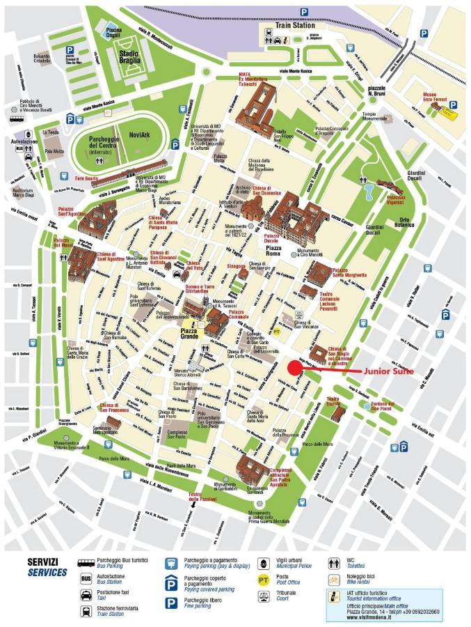 Modena Centro Junior Suite Экстерьер фото